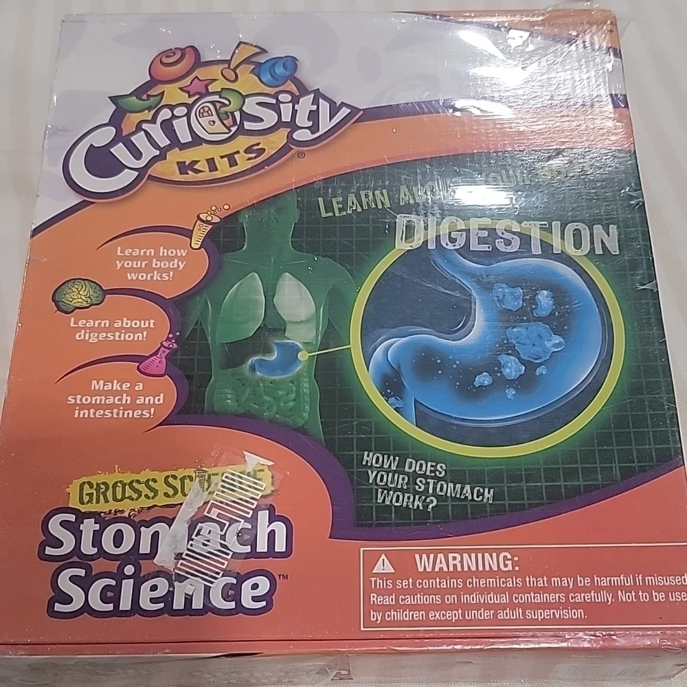 LOT Curiosity Kits Digestion & Guiness World Record Puzzle